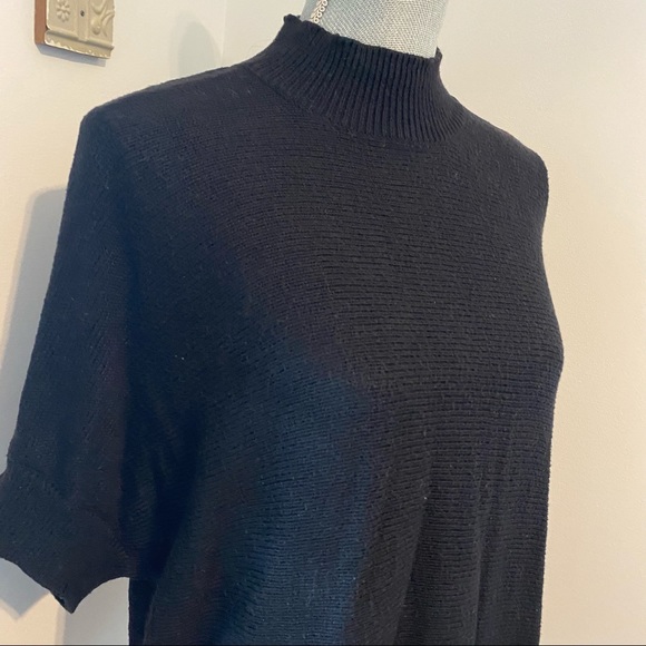 Kate Spade mock neck short sleeve knit top - Picture 3 of 13